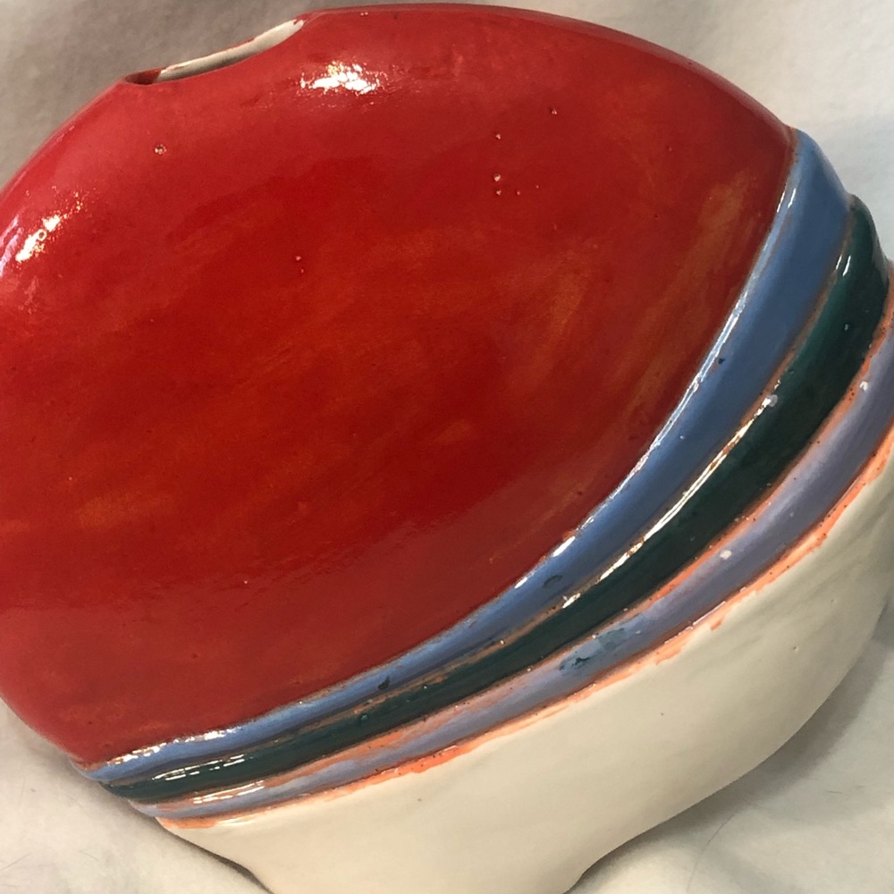 Glazed Ceramic Vase
